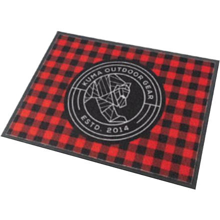 Kuma Outdoor Gear Kuma Door Mat, 31.5 x 24in, Red/Black, 843-KM-DM-RB