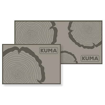 Kuma Outdoor Gear Wood Chip Outdoor Mat, 9ft x 12ft, Khaki/Brown , NEW AVAILABLE SS26, 909-KM-WC-KB-12