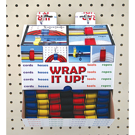 Kwik Tek Wrap It Up! Boat Cover Straps, Assorted Colors, Bo x of 100, WR-12100