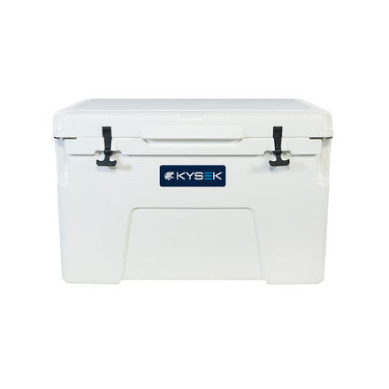 Kysek Ice chest, Marine White, 75L / 79.25 Quart, ECSECWW075L02
