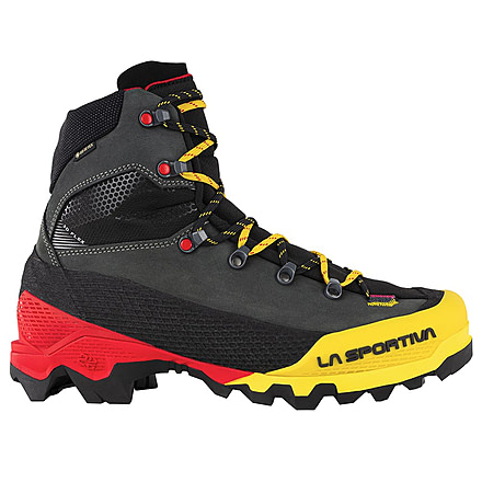 La Sportiva Aequilibrium LT GTX Mountaineering Shoes - Mens, Black/Yellow, 41, Medium, 21Y-999100-41