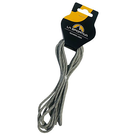 La Sportiva Approach Shoe Laces, White/Mid Grey, 173, 39P-WM-173
