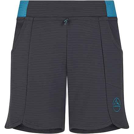 La Sportiva Balance Short - Womens, Carbon/Topaz, Large, O66-900624-L