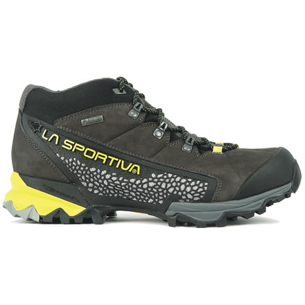 La Sportiva Catalyst Mid GTX Hiking Boot - Men's-Carbon/Citronella-Medium-43.5