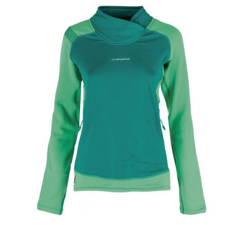 La Sportiva Emperor Pullover - Womens, EmeraldSpruce, Medium, C86-608708-M