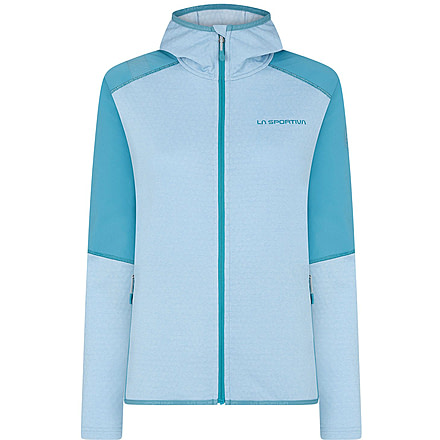 La Sportiva Existence Hoody - Womens, Celestial Blue/Topaz, Large, Q34-625624-L