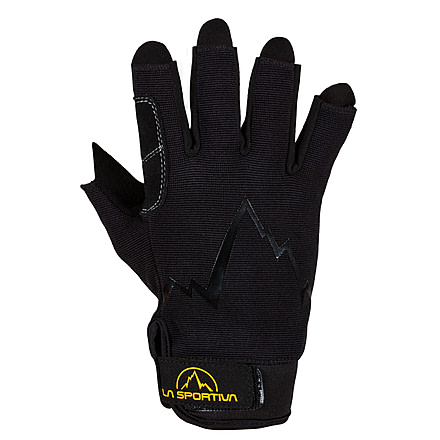 La Sportiva Ferrata Gloves, Black, Medium, Y57-999999-M