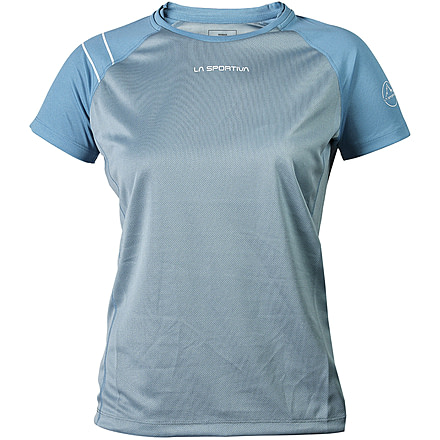 Flight T-Shirt - Womens-Ice Blue/Malibu Blue-X-Small