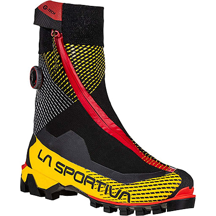 La Sportiva G-Tech Mountaineering Shoes - Men's, Black/Yellow, 43.5, 31F-999100-43.5