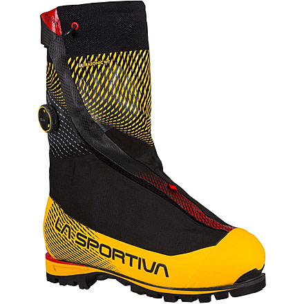 La Sportiva G2 Evo Mountaineering Boots - Men's, Black/Yellow, 46.5, 21U-999100-46.5