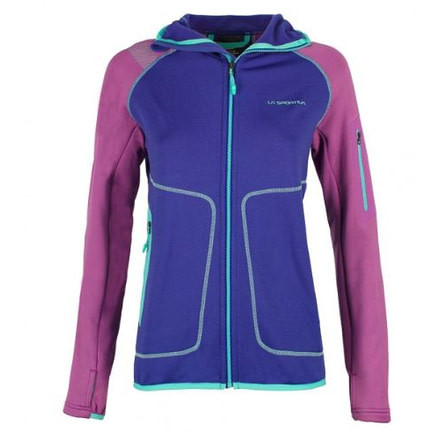 La Sportiva Gamma Hoody - Womens, IrisBluePurple, Medium, C60-611500-M