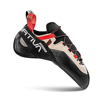 La Sportiva Genius Climbing Shoes - Mens, Chalk, 42, 40M-004004-42