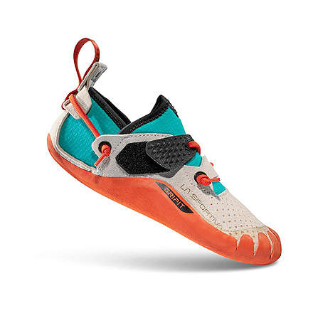 La Sportiva GripIt Climbing Shoe - Kids, Chalk, 33/34, 40Q-004004-33/34