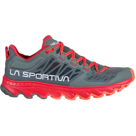 La Sportiva Helios III Running Shoes - Women's, Clay/Hibiscus, 39, Medium, 46E-909402-39
