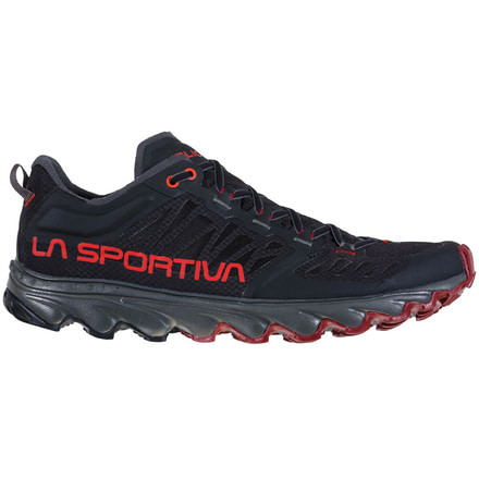 La Sportiva Helios III Trailrunning Shoes - Men's, Black/Poppy, 39.5, 46D-999311-39.5