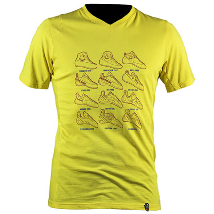 La Sportiva Heritage T-Shirt - Men's -Yellow-X-Large