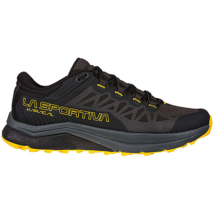 La Sportiva Karacal Running Shoes - Men's, Black/Yellow, 44.5, Medium, 46U-999100-44.5