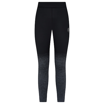 La Sportiva Patcha Leggings - Womens, Large, Waist, Inseam, Black/Carbon, O77-999900-L