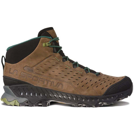 La Sportiva Pyramid GTX Hiking Shoes - Men's, Mocha/Forest, 44, Medium, 24H-807711-44