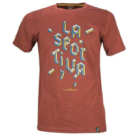 La Sportiva Rubik T-Shirt - Men's, Rust, Large H40-RU-L