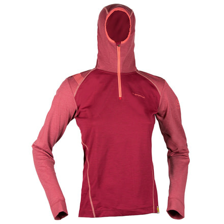 La Sportiva Saturn Hoody - Womens -Berry-Medium