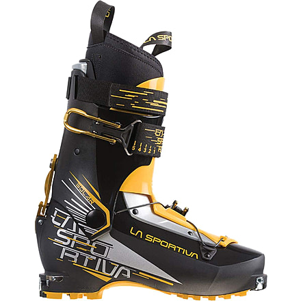 La Sportiva Solar Alpine Touring Boot, Black/Yellow, 29.5, 29879