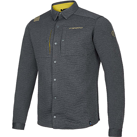 La Sportiva Spacer Shirt - Mens, Carbon/Moss, Large, N88-900723-L