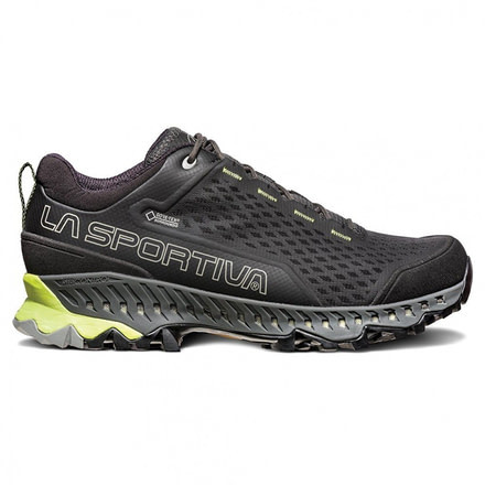 La Sportiva Spire GTX Hiking/Backpacking Boots - Mens, Carbon/Apple Green, 45.5, 24B-900705-45.5