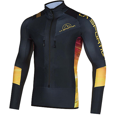 La Sportiva Stratos V Racing Jacket - Mens, Black/Yellow, Extra Large, A36-999100-XL