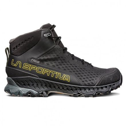 La Sportiva Stream GTX Hiking Boots - Mens, Black/Yellow, 47.5, 24D-999100-47.5
