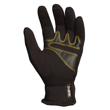 La Sportiva Stretch Gloves, Black/Yellow, Large, X48-BY-L (9-9.5)