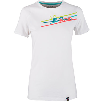 La Sportiva Stripe 2.0 T-Shirt - Women's-White-Small