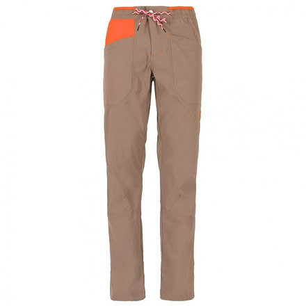 La Sportiva Talus Pant - Men's, Falcon Brown/Pumpkin, Small, H59-804204-S