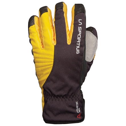 La Sportiva Tech Gloves - Men's-Black/Yellow-Small