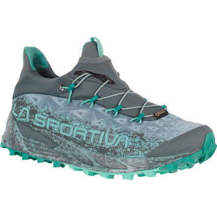La Sportiva Tempesta GTX Trail Running Shoe - Women's-Stone Blue/Mint-Medium-10