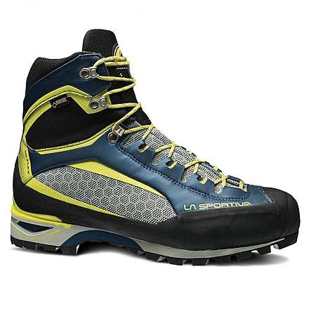 La Sportiva Trango Tower GTX Montaineering Boot - Mens, Ocean/Sulphur, 37.5 EU 21A-606702-37.5