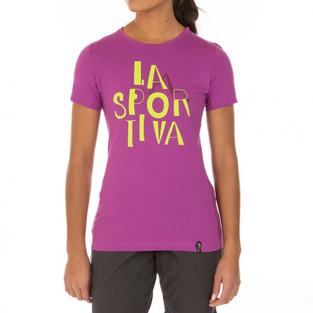 La Sportiva Twenties T-Shirt - Women's, Purple, Small I75-500500-S