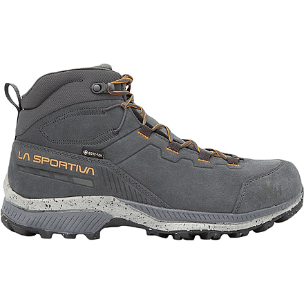 La Sportiva TX Hike Mid Leather GTX Shoes - Mens, Metal/Hawaiian Sun, 43.5, 44N-917208-43.5