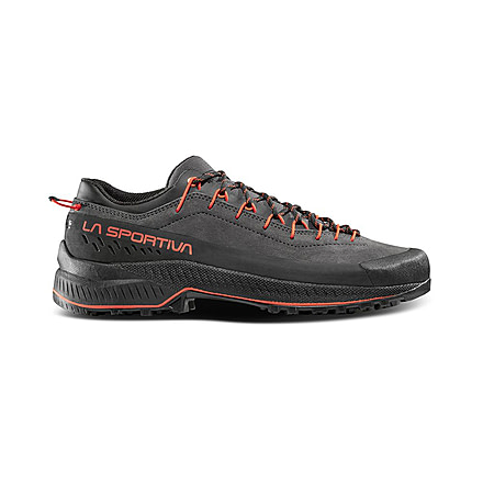 La Sportiva TX4 Evo Hiking Shoes - Mens, Carbon/Cherry Tomato, 43.5, 37B-900322-43.5