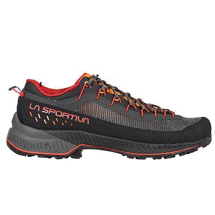 La Sportiva TX4 EVO ST Approach Shoes - Mens, Carbon/Mountain Red, 41.5, ZFAS049-G00R24-41.5