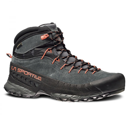 La Sportiva TX4 Mid GTX Approach Shoes - Men's, Carbon/Flame, 45.5, Medium, 27E-900304-45.5