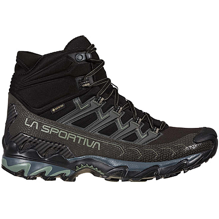 La Sportiva Ultra Raptor II Mid GTX Hiking Shoes - Men's, Black/Clay, 41.5, Wide, 34C-999909W-41.5