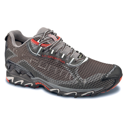 La Sportiva Wildcat 2.0 GTX Trail Running Shoe - Womens-Grey/Red-Medium-38