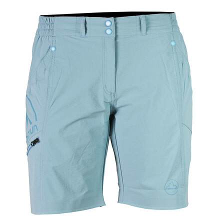 Zen Bermuda Short - Womens -Ice Blue-8 in-Small