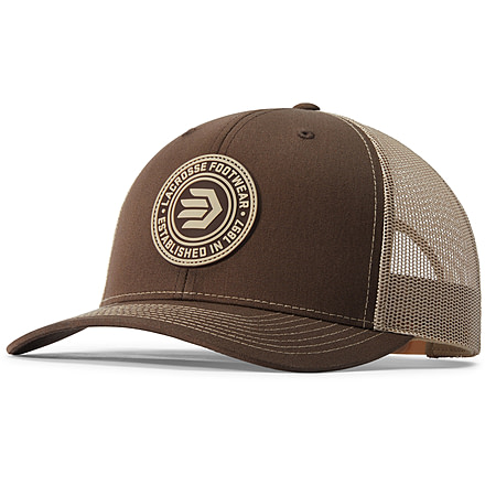 LaCrosse Footwear Brown Rubber Patch Trucker, One Size, 918583-OS