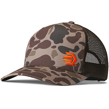 Danner Duck Camo Trucker Hat - Men's, Brown, One Size, 918602-OS