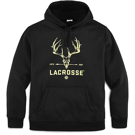 LaCrosse Footwear Whitetail Hoodie - Mens, Black, XS, 918590-XS