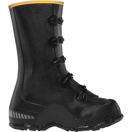 LaCrosse Footwear ZXT Buckle Deep Heel 14in Overshoe Work Boot - Mens, Black, 12 US, 00267140-12