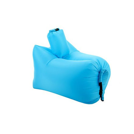Lamzac Inflatable Chair, Aqua Blue, Aqua Blue, Nylon, 1 Year Mfg Warranty, LAM-00400