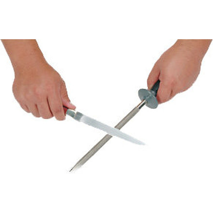 Lansky Sharpeners 9in. Diamond Butcher Steel Sharpener, Tapered LSS9D
